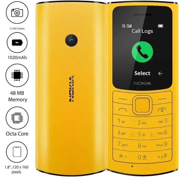 Mobitel mobile new new nokia 110slider phone in UK, classic mobile phone all colors